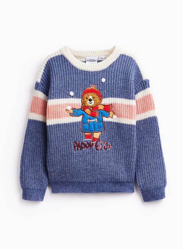 Paddington Juggling Snowballs Knit Jumper 6-7 years